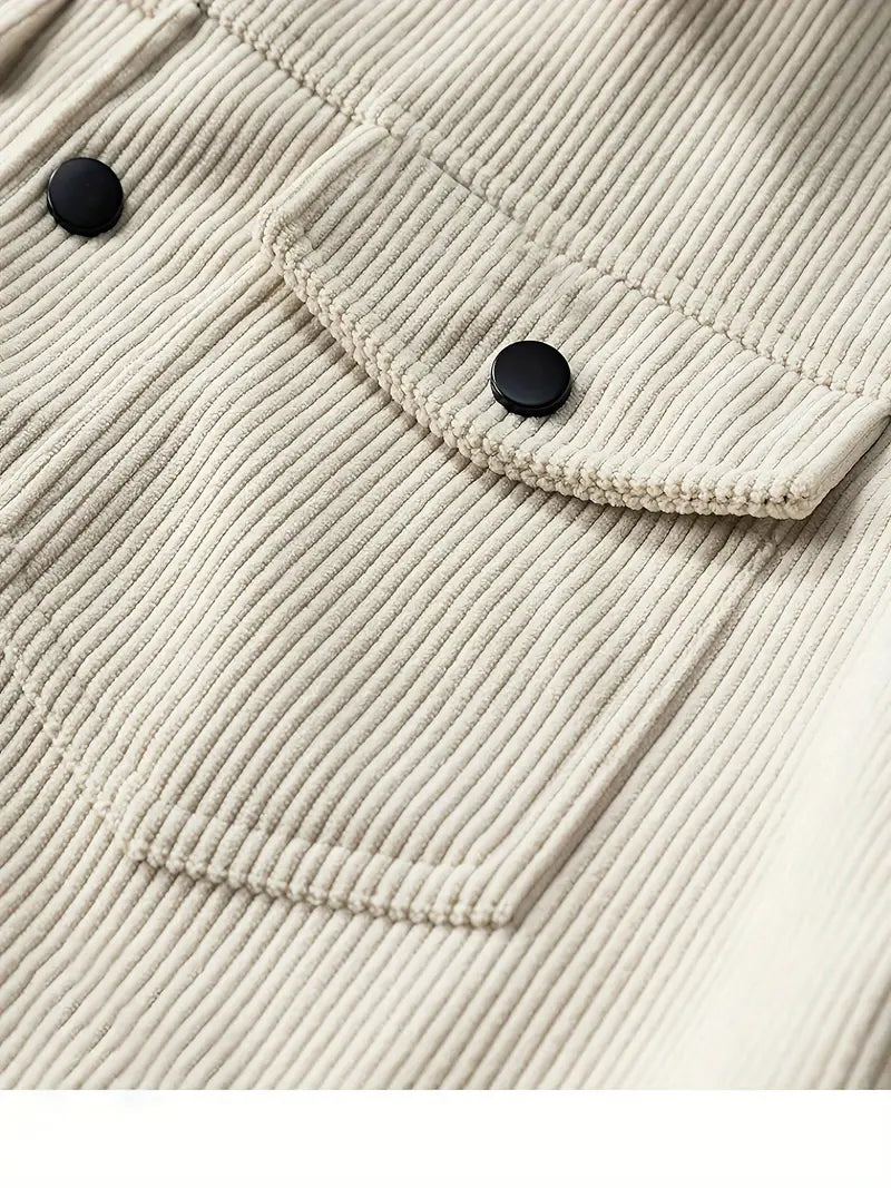 Elegant Corduroy Jasje