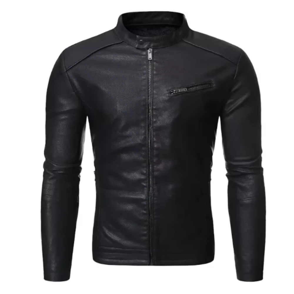 Elegante leren jas