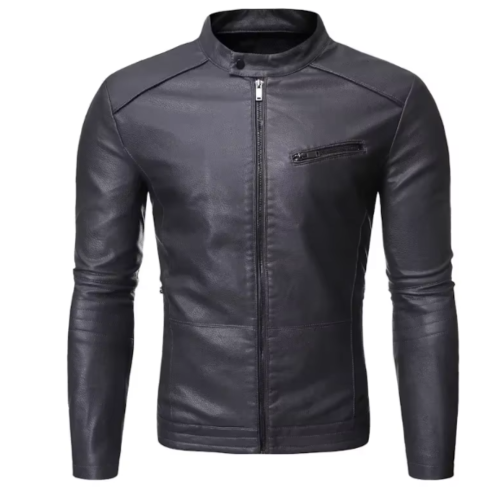 Elegante leren jas