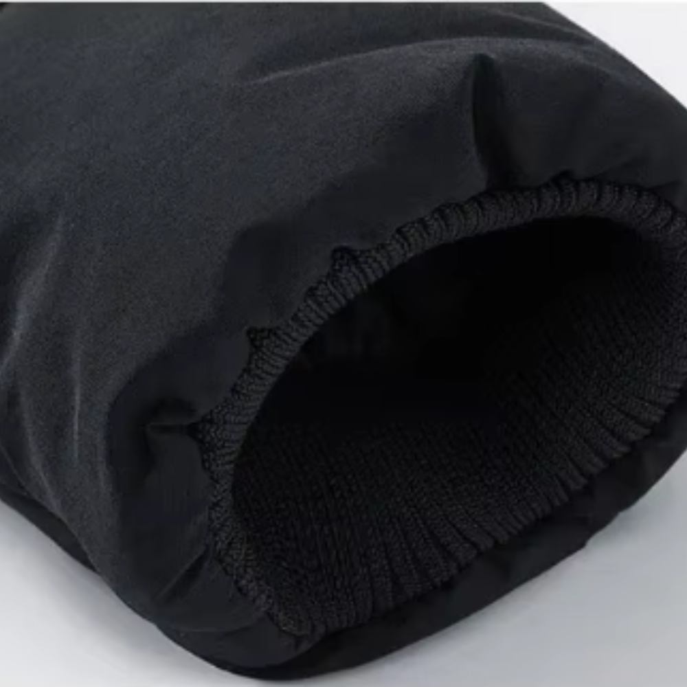 Elegante gewatteerde pufferjas