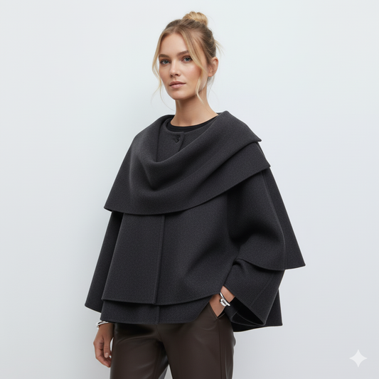 Colea™ | Oversized Capejacket