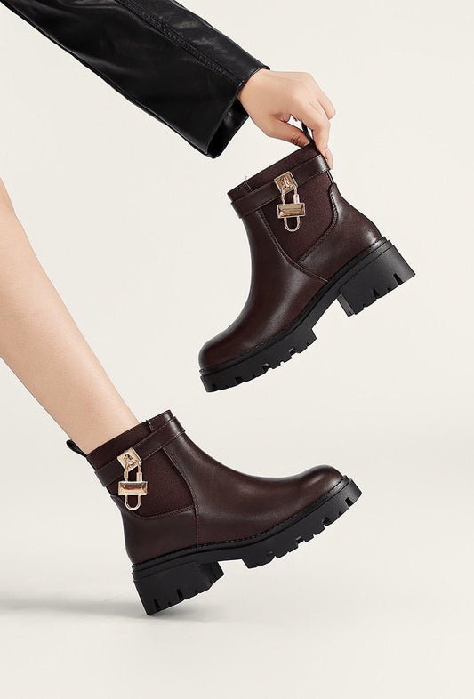 Cleo Enkellaars Bruin