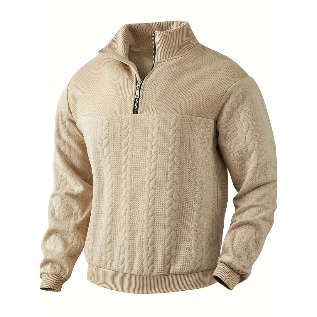 Torsten™ | Gebreide Hoodie met Rits