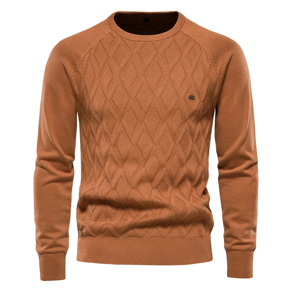 William™ | Heren Trui met Ruitmotief