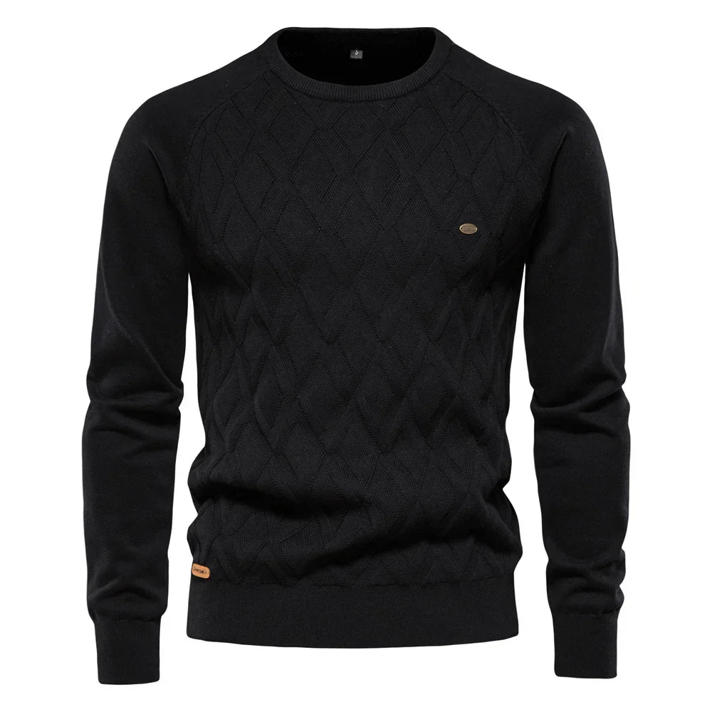 William™ | Heren Trui met Ruitmotief