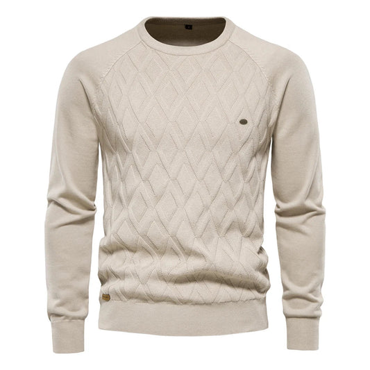 William™ | Heren Trui met Ruitmotief