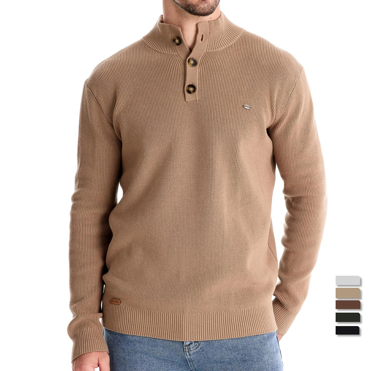 Hugo™ | Heren Trui met Knopen