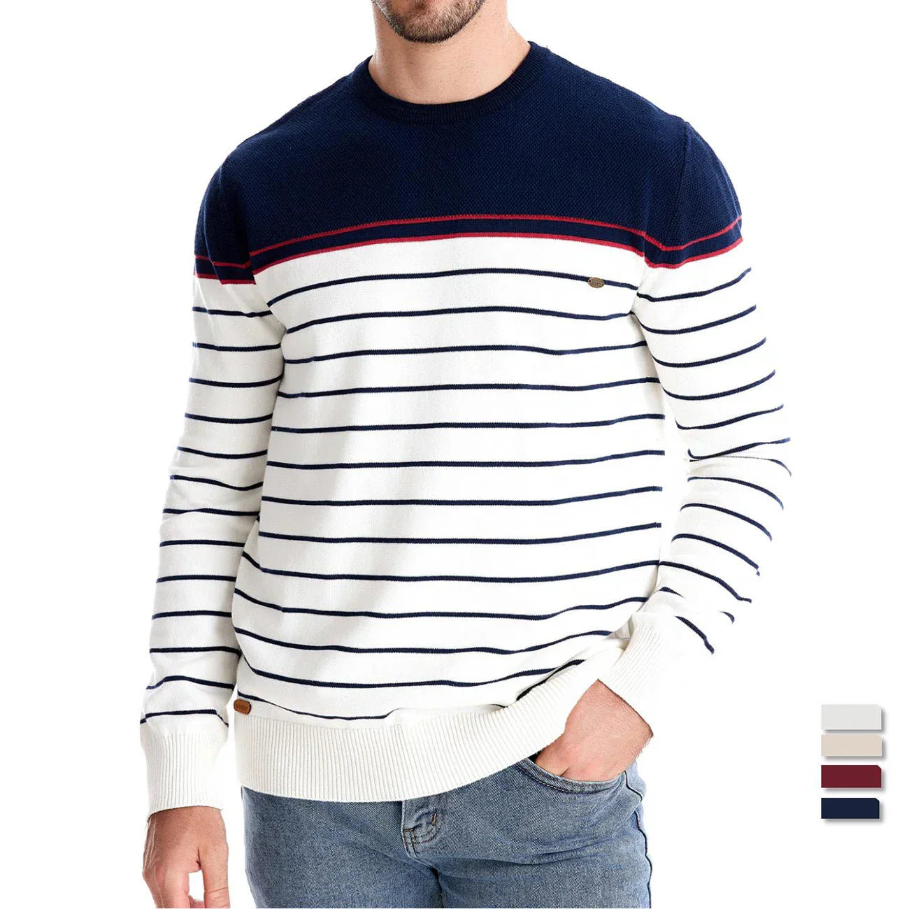 Tage™ | Herentrui met Strepenpatroon