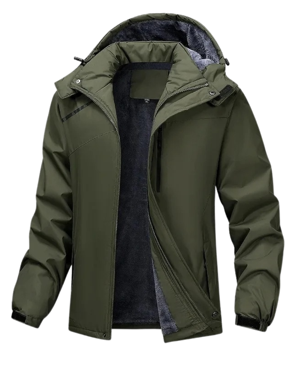 Elegant fleecejack voor buiten