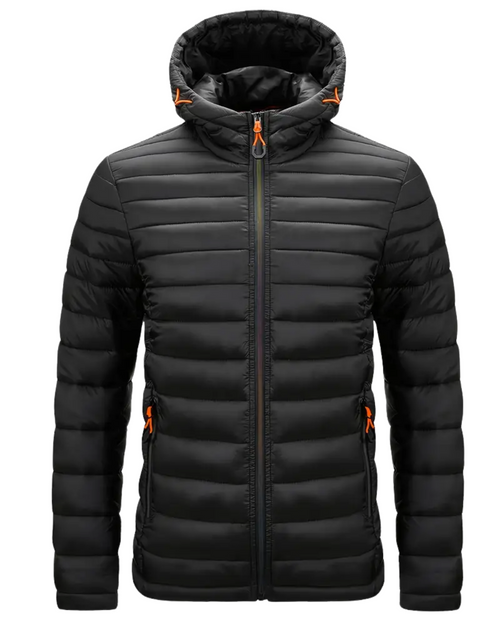 Elegante jas met capuchon