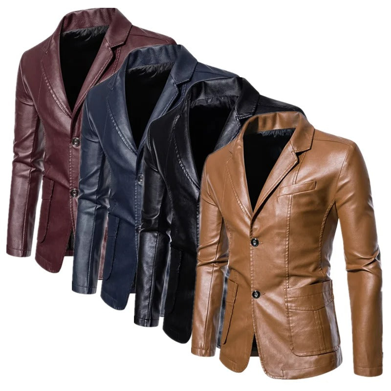 Business Casual Leren Jas