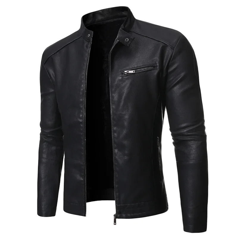 Elegante leren jas