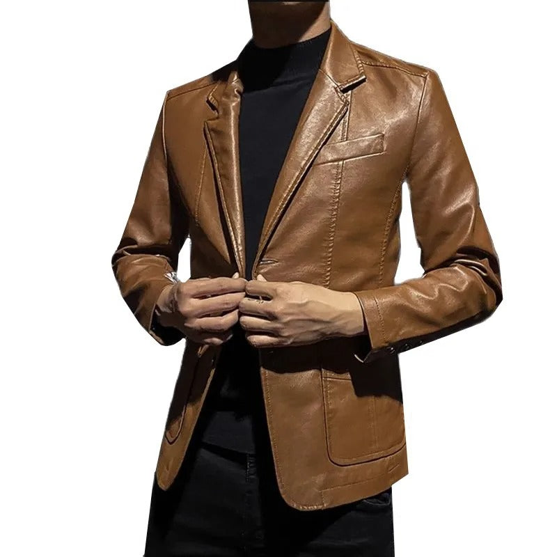 Business Casual Leren Jas
