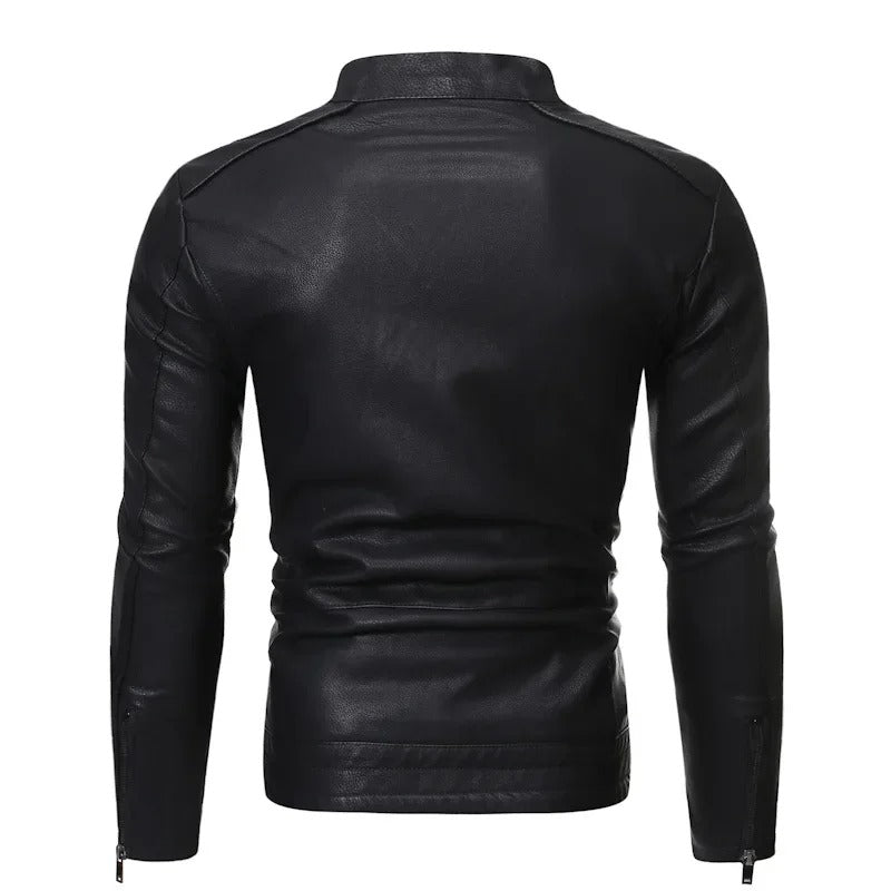Elegante leren jas