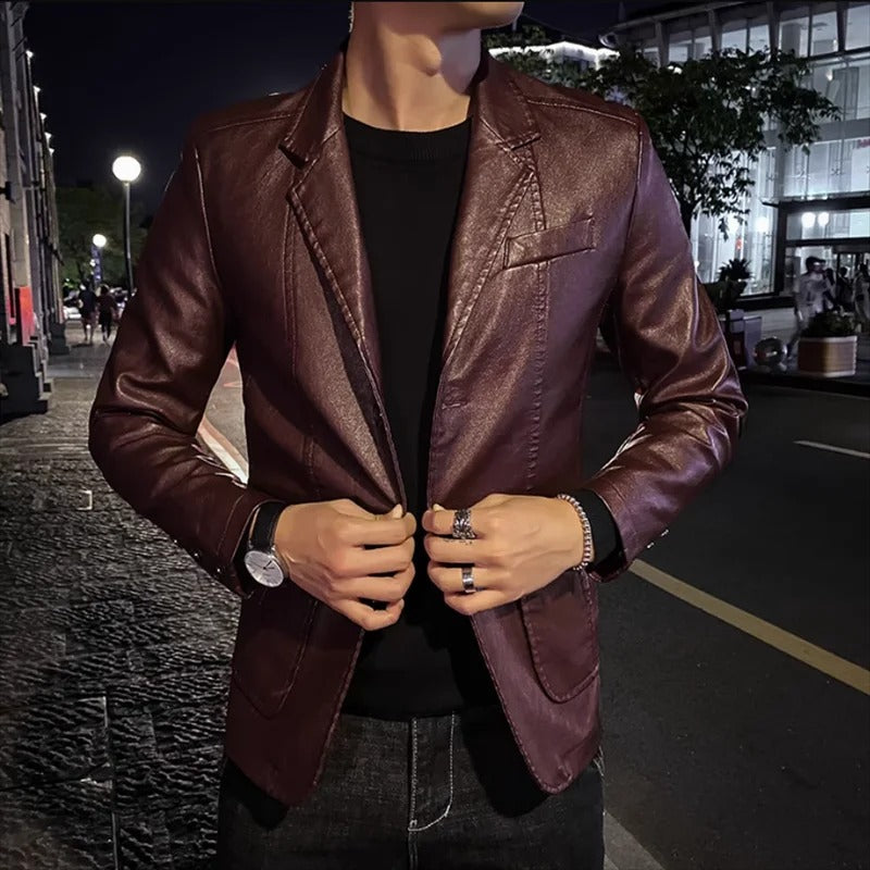 Business Casual Leren Jas