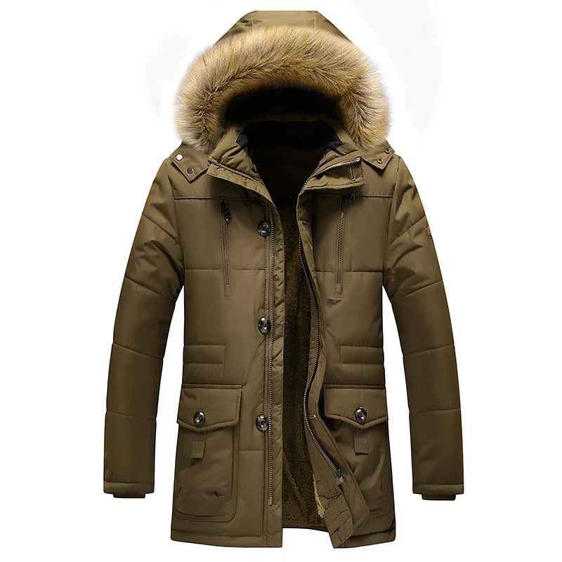 Elegante parka jas