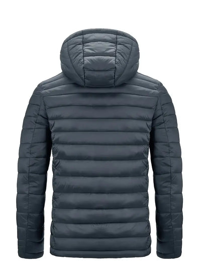 Elegante jas met capuchon