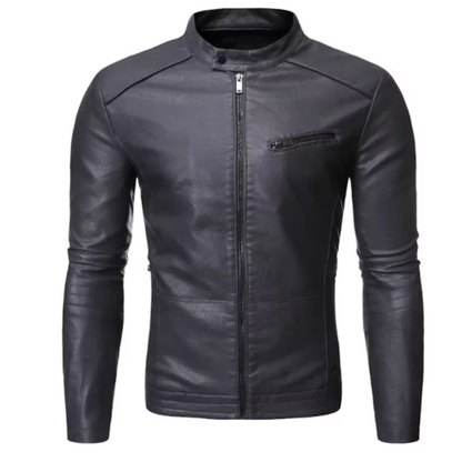 Elegante leren jas