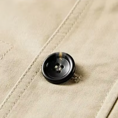 Elegante jas met meerdere zakken
