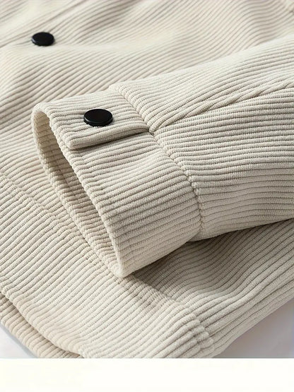 Elegant Corduroy Jasje