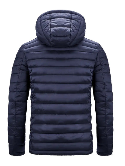 Elegante jas met capuchon