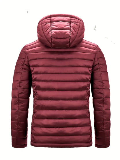 Elegante jas met capuchon