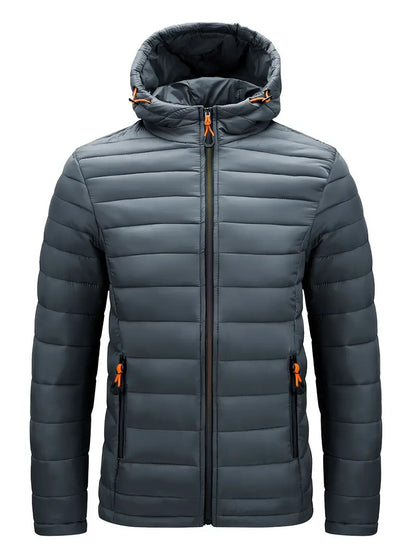 Elegante jas met capuchon