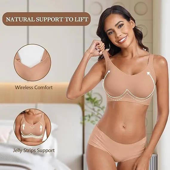 Beugelloze push-up BH