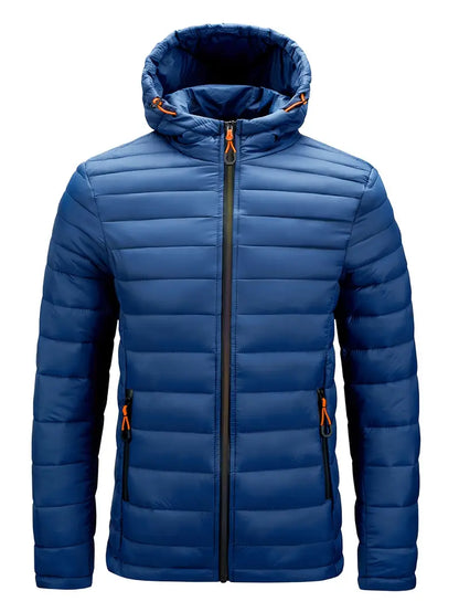 Elegante jas met capuchon