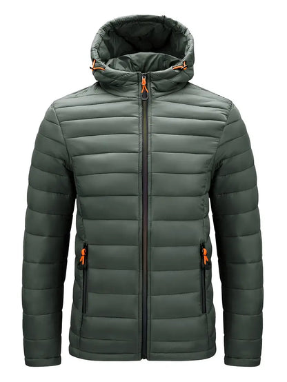 Elegante jas met capuchon