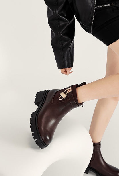 Cleo Enkellaars Bruin