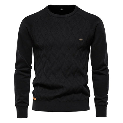 William™ | Heren Trui met Ruitmotief