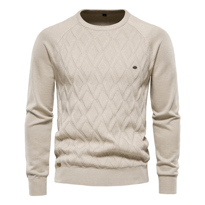 William™ | Heren Trui met Ruitmotief
