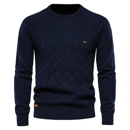 William™ | Heren Trui met Ruitmotief
