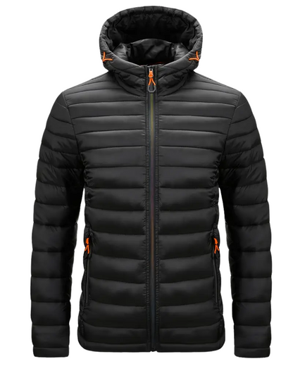 Elegante jas met capuchon