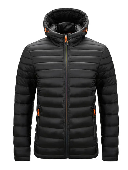 Elegante jas met capuchon