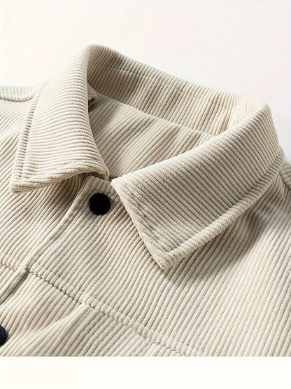 Elegant Corduroy Jasje