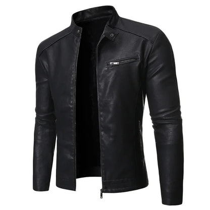 Elegante leren jas