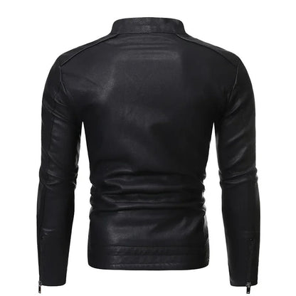 Elegante leren jas