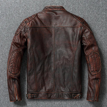 Vintage leren jas
