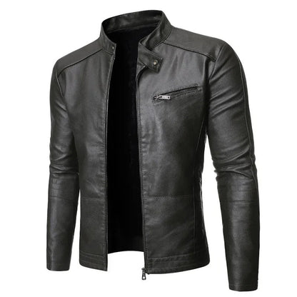 Elegante leren jas