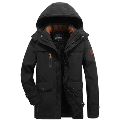 Elegante gewatteerde winterjas